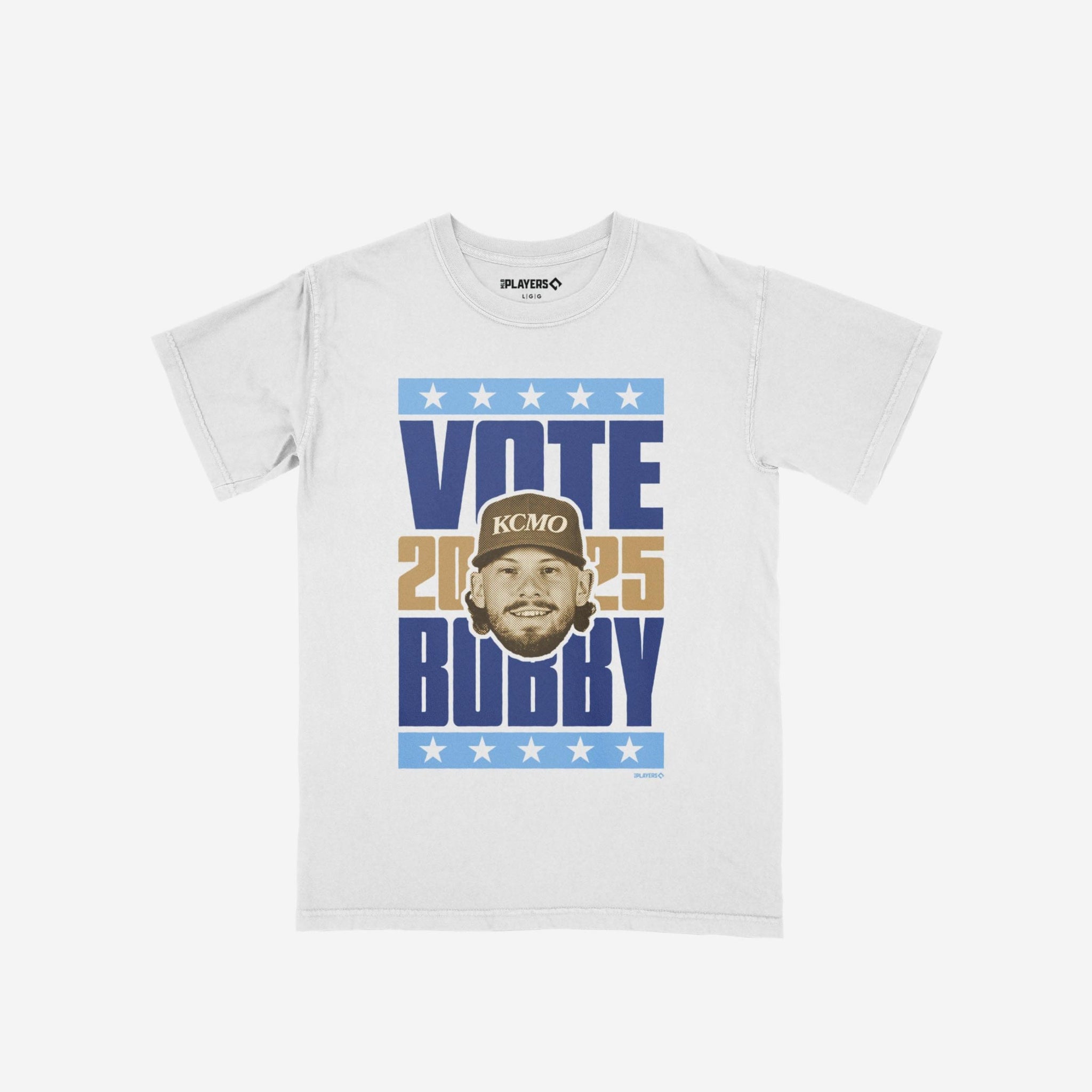 Bobby Witt Jr 2025 Vote Heavyweight T-Shirt
