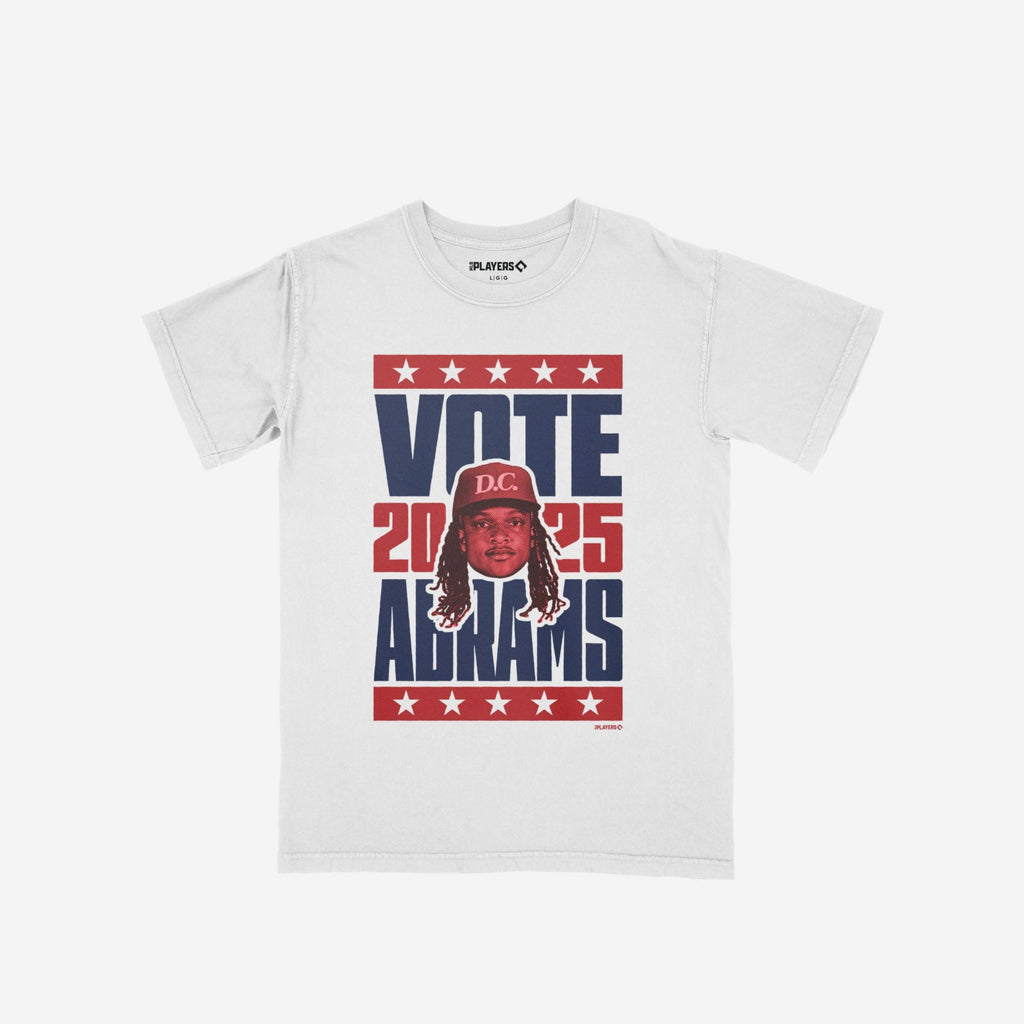 CJ Abrams 2025 Vote Heavyweight T-Shirt FOCO S - FOCO.com