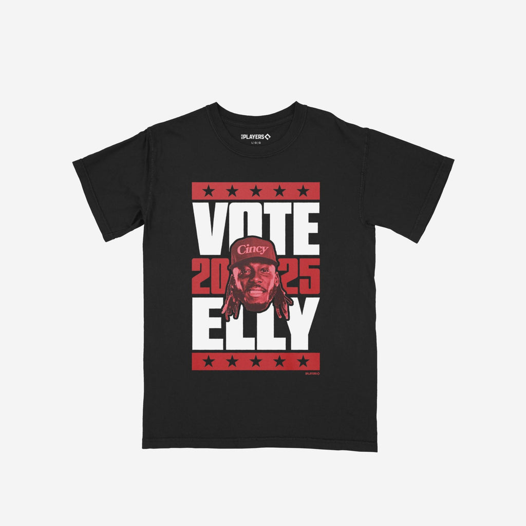 Elly De La Cruz 2025 Vote Heavyweight T-Shirt FOCO S - FOCO.com