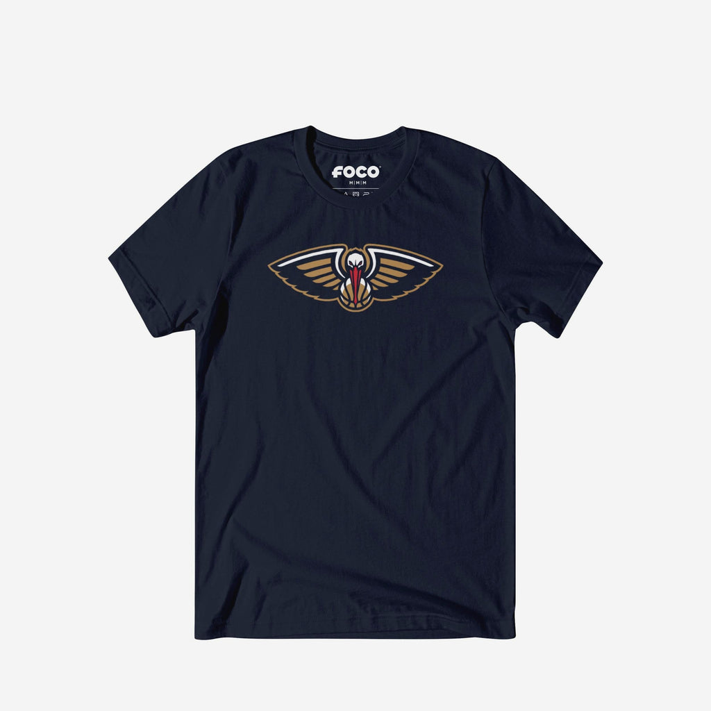 New Orleans Pelicans Primary Logo T-Shirt FOCO Navy S - FOCO.com