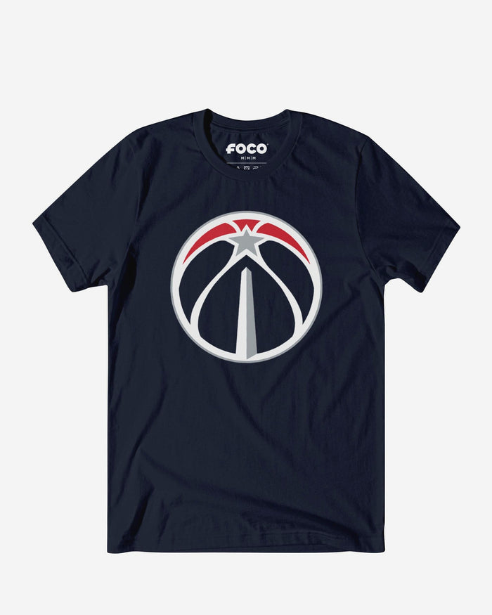Washington Wizards Primary Logo T-Shirt FOCO Navy S - FOCO.com