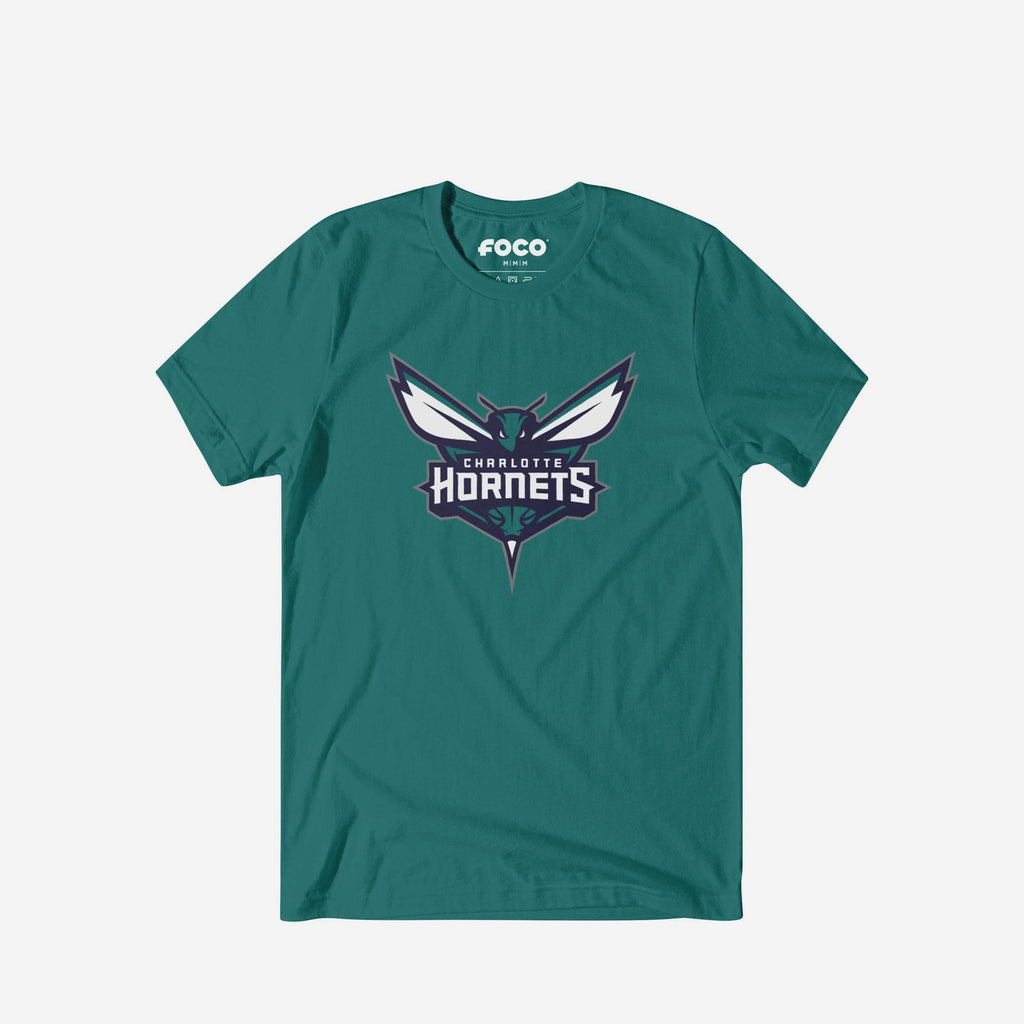 Charlotte Hornets Primary Logo T-Shirt FOCO Marine S - FOCO.com