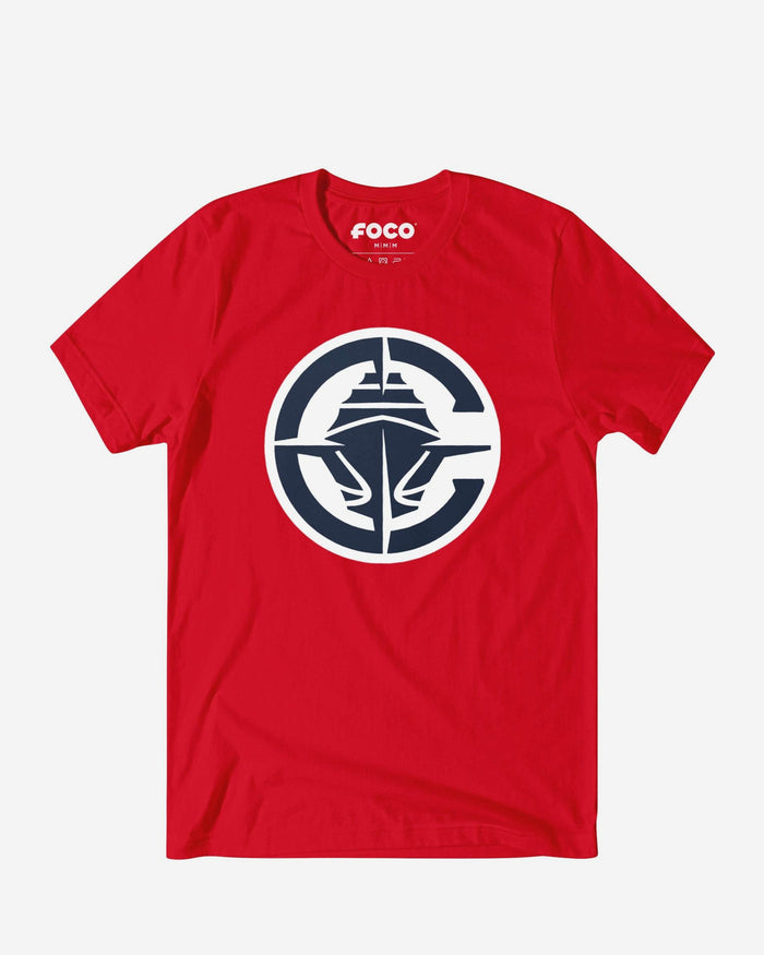 Los Angeles Clippers Primary Logo T-Shirt FOCO Red S - FOCO.com