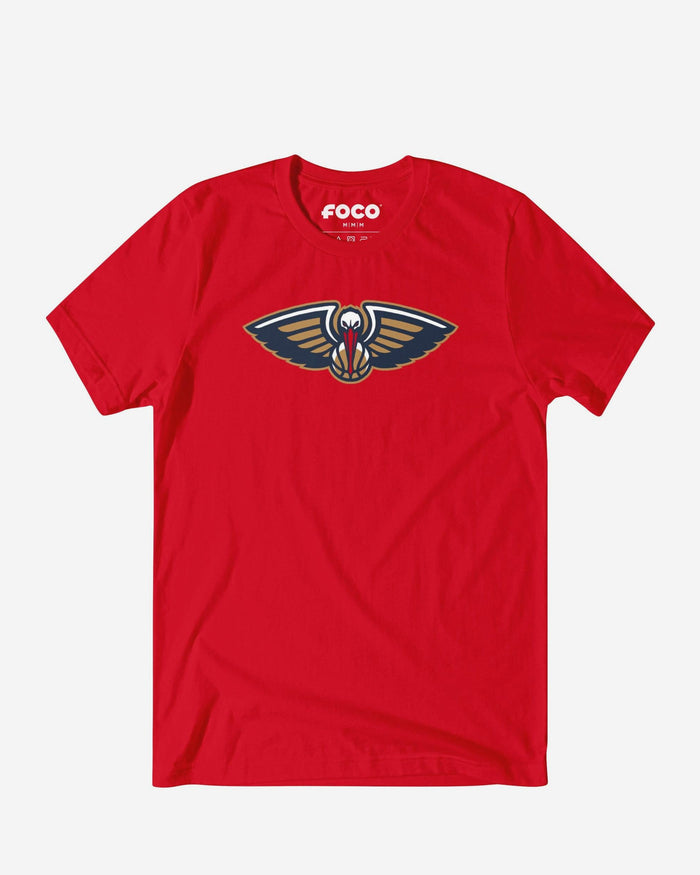 New Orleans Pelicans Primary Logo T-Shirt FOCO Red S - FOCO.com