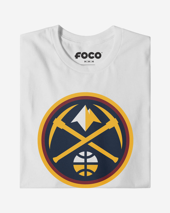 Denver Nuggets Primary Logo T-Shirt FOCO Navy S - FOCO.com