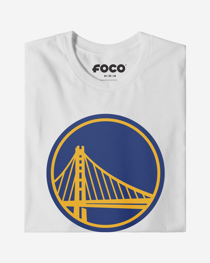 Golden State Warriors Primary Logo T-Shirt FOCO True Royal S - FOCO.com