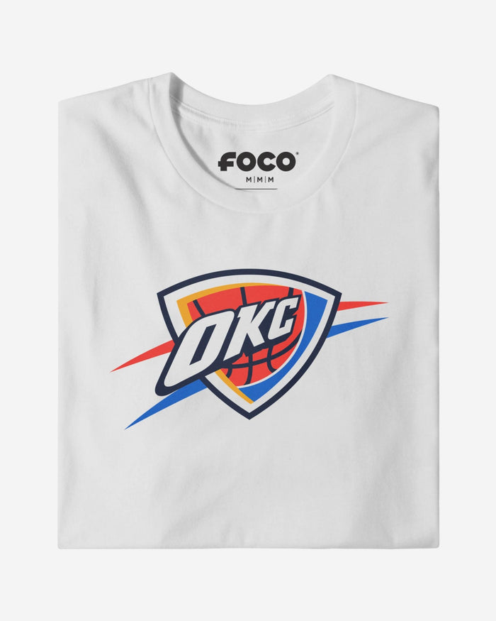 Oklahoma City Thunder Primary Logo T-Shirt FOCO Navy S - FOCO.com