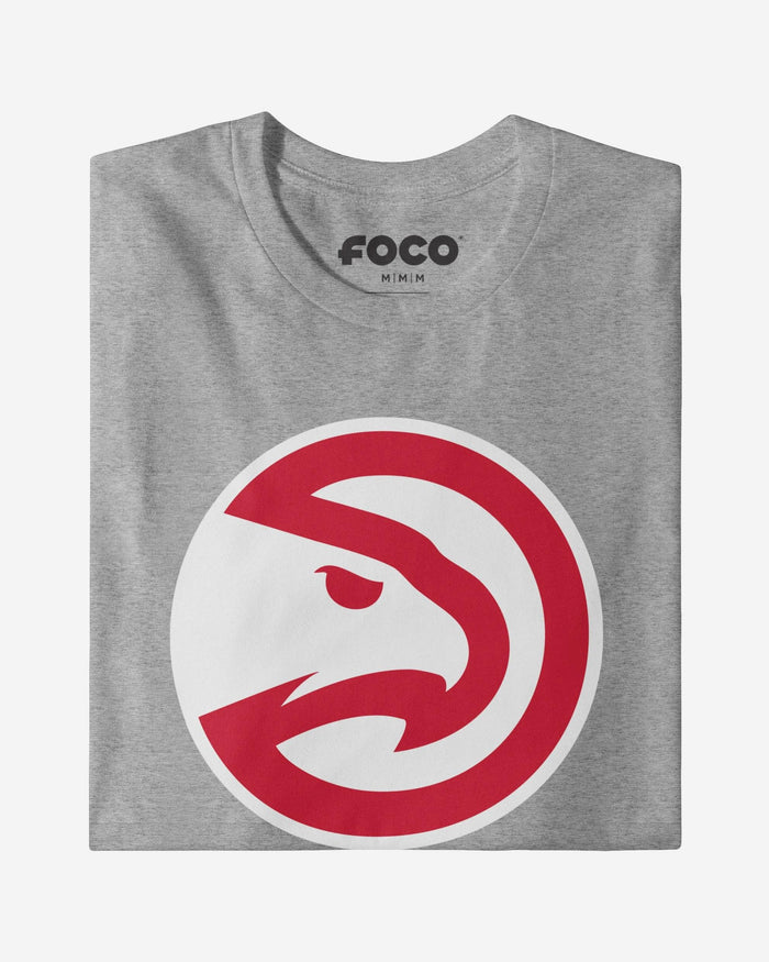 Atlanta Hawks Primary Logo T-Shirt FOCO Red S - FOCO.com