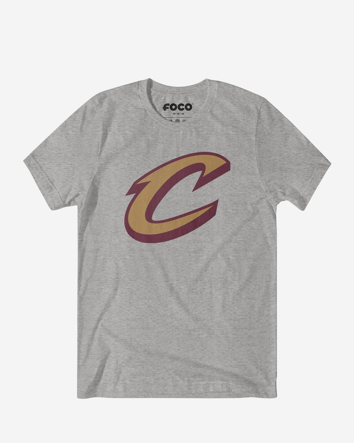 Cleveland Cavaliers Primary Logo T-Shirt FOCO Athletic Heather S - FOCO.com