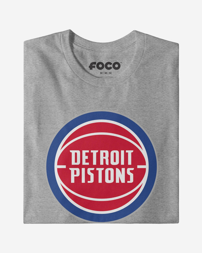 Detroit Pistons Primary Logo T-Shirt FOCO True Royal S - FOCO.com