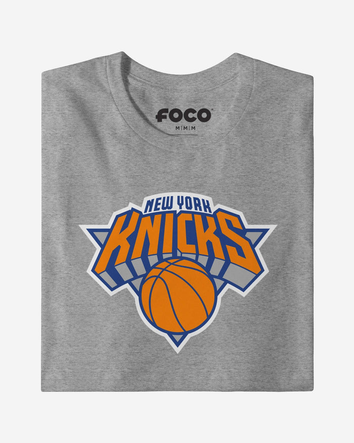 New York Knicks Primary Logo T-Shirt FOCO True Royal S - FOCO.com