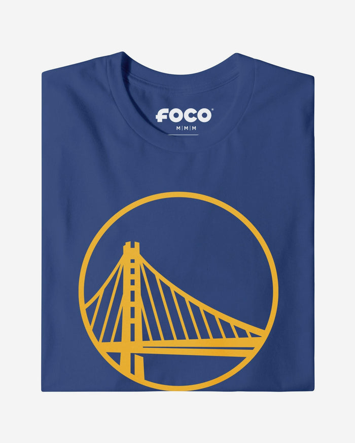Golden State Warriors Primary Logo T-Shirt FOCO True Royal S - FOCO.com
