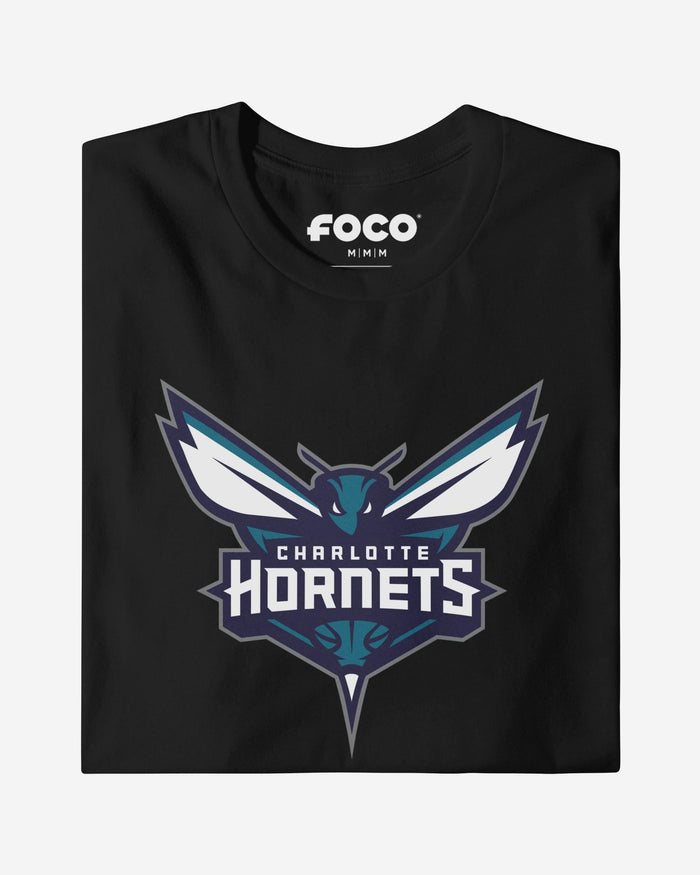 Charlotte Hornets Primary Logo T-Shirt FOCO Marine S - FOCO.com