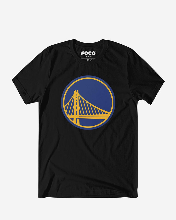 Golden State Warriors Primary Logo T-Shirt FOCO Black S - FOCO.com