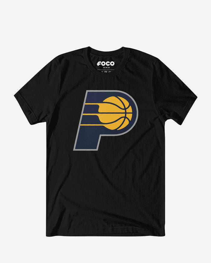 Indiana Pacers Primary Logo T-Shirt FOCO Black S - FOCO.com