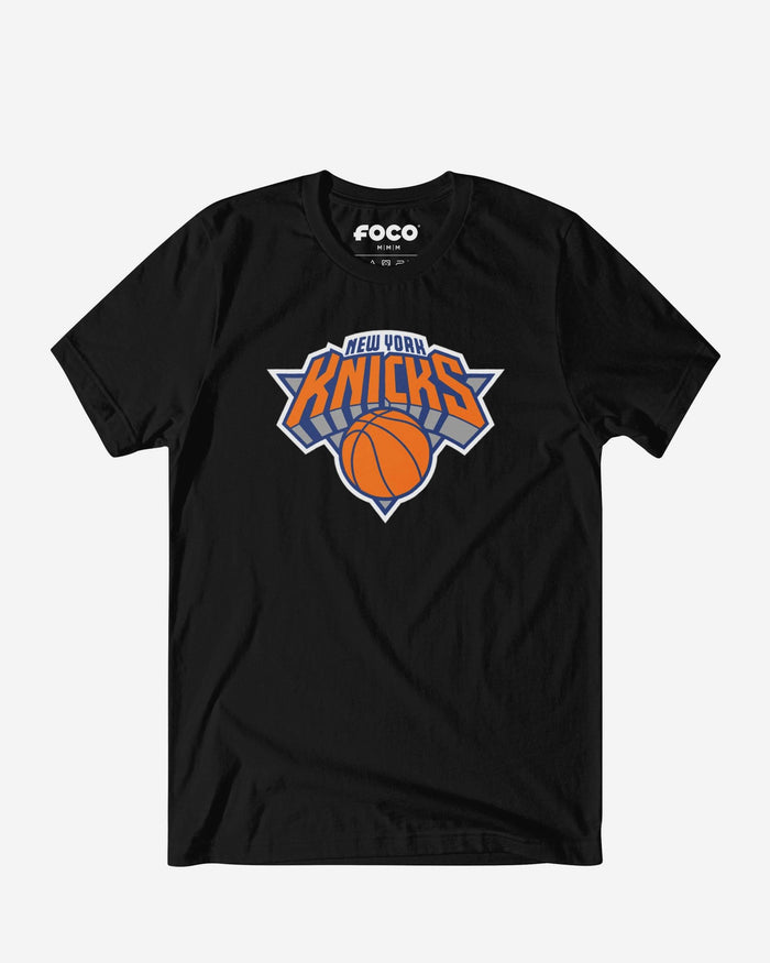 New York Knicks Primary Logo T-Shirt FOCO Black S - FOCO.com