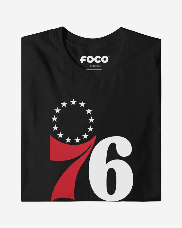 Philadelphia 76ers Primary Logo T-Shirt FOCO True Royal S - FOCO.com