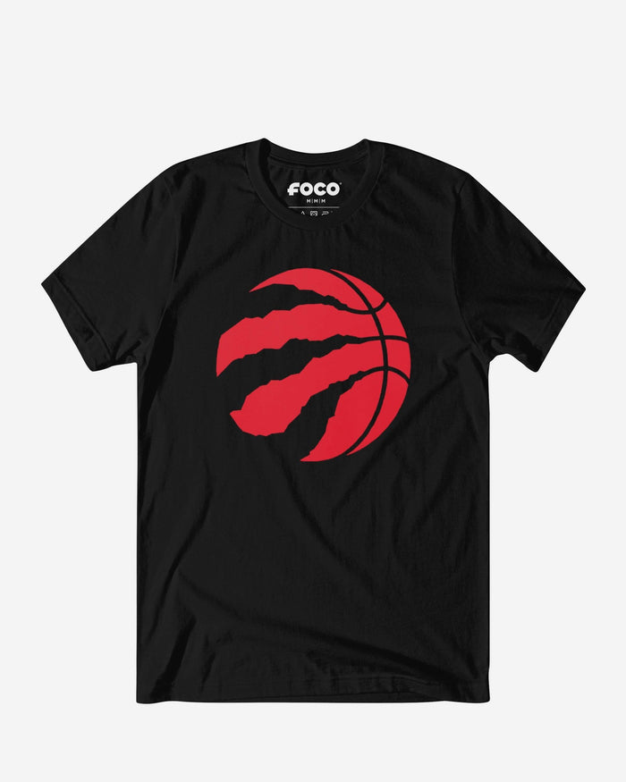Toronto Raptors Primary Logo T-Shirt FOCO Black S - FOCO.com