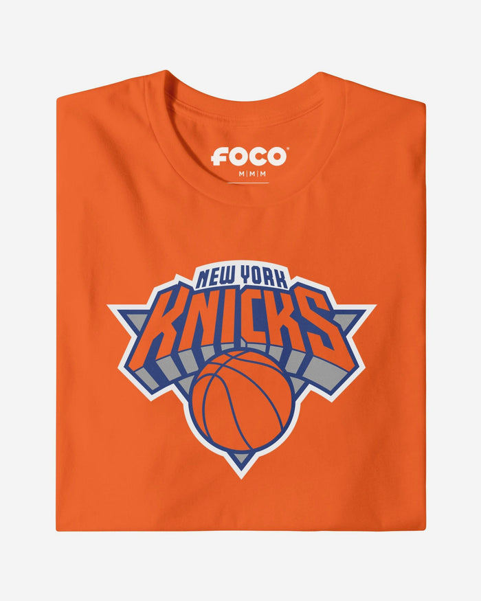 New York Knicks Primary Logo T-Shirt FOCO True Royal S - FOCO.com