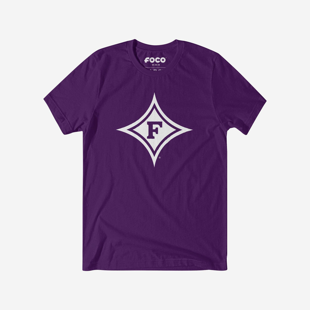 Furman Paladins Primary Logo T-Shirt FOCO Team Purple S - FOCO.com