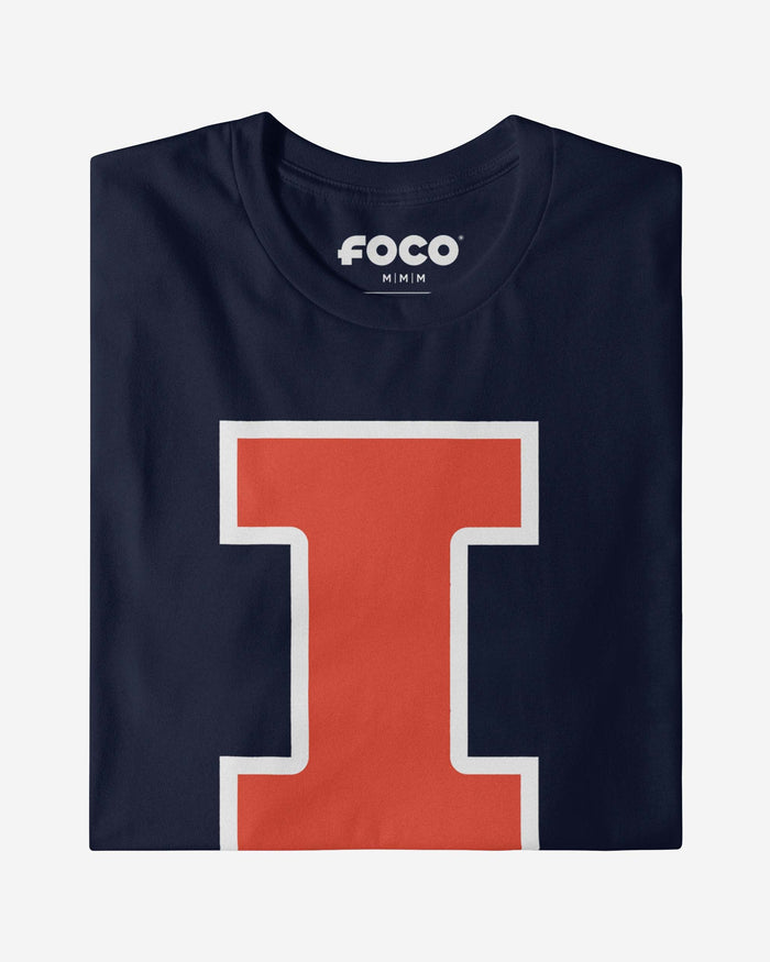 Illinois Fighting Illini Primary Logo T-Shirt FOCO - FOCO.com