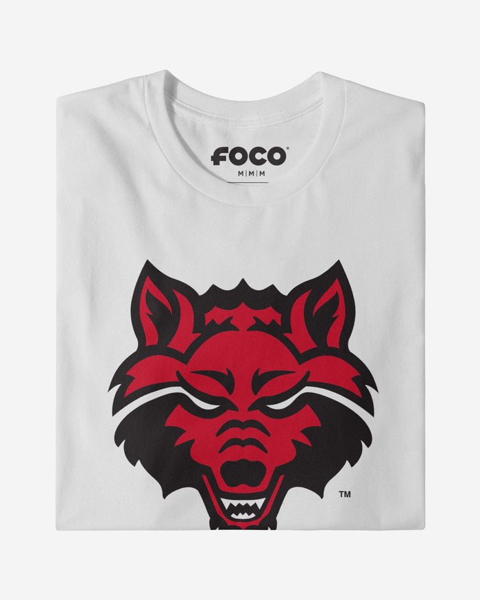Arkansas State Red Wolves Primary Logo T-Shirt FOCO - FOCO.com