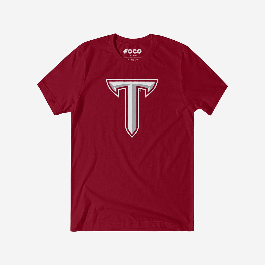 Troy Trojans Primary Logo T-Shirt FOCO Cardinal S - FOCO.com