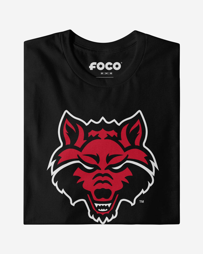 Arkansas State Red Wolves Primary Logo T-Shirt FOCO - FOCO.com