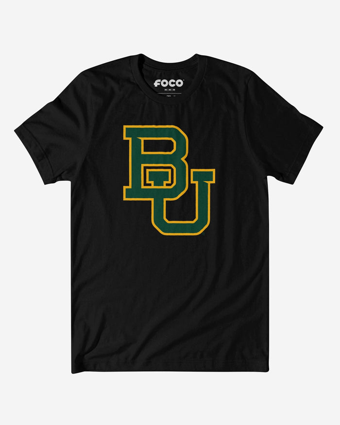 Baylor Bears Primary Logo T-Shirt FOCO Black S - FOCO.com