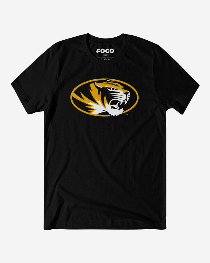 Missouri Tigers Primary Logo T-Shirt FOCO Black S - FOCO.com