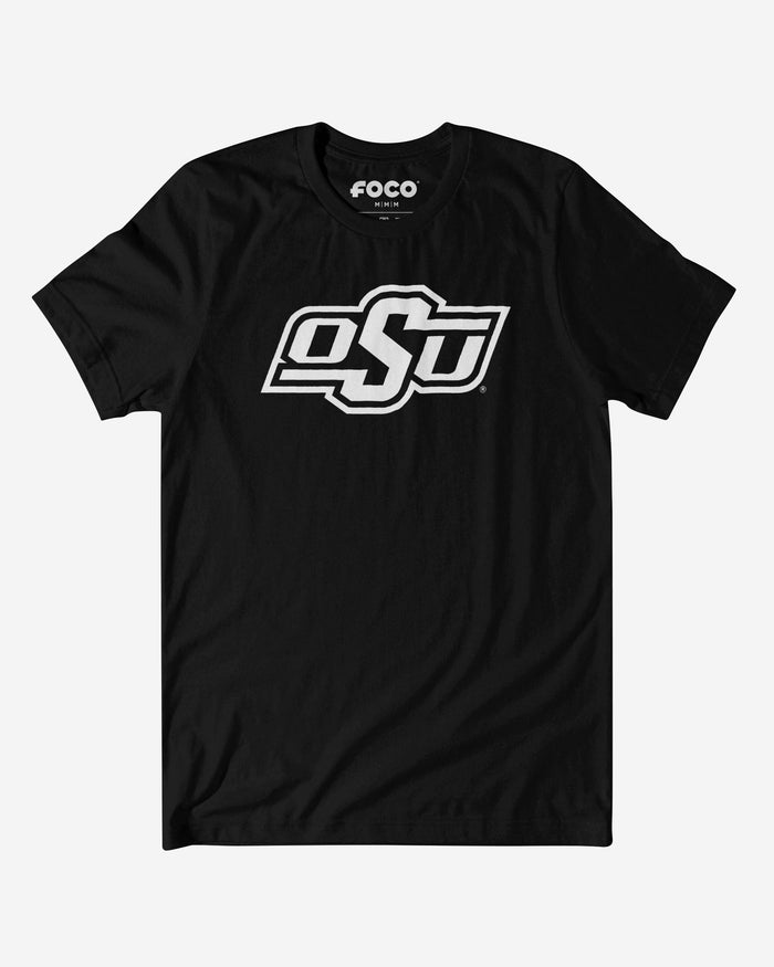 Oklahoma State Cowboys Primary Logo T-Shirt FOCO Black S - FOCO.com