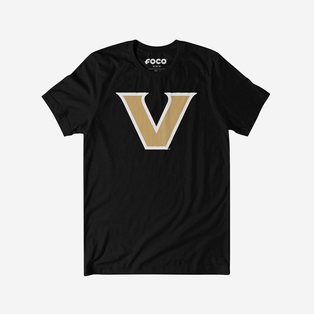 Vanderbilt Commodores Primary Logo T-Shirt FOCO Black S - FOCO.com