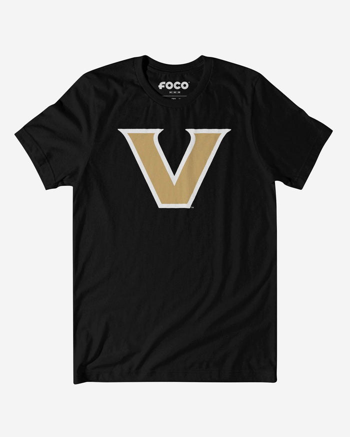 Vanderbilt Commodores Primary Logo T-Shirt FOCO Black S - FOCO.com