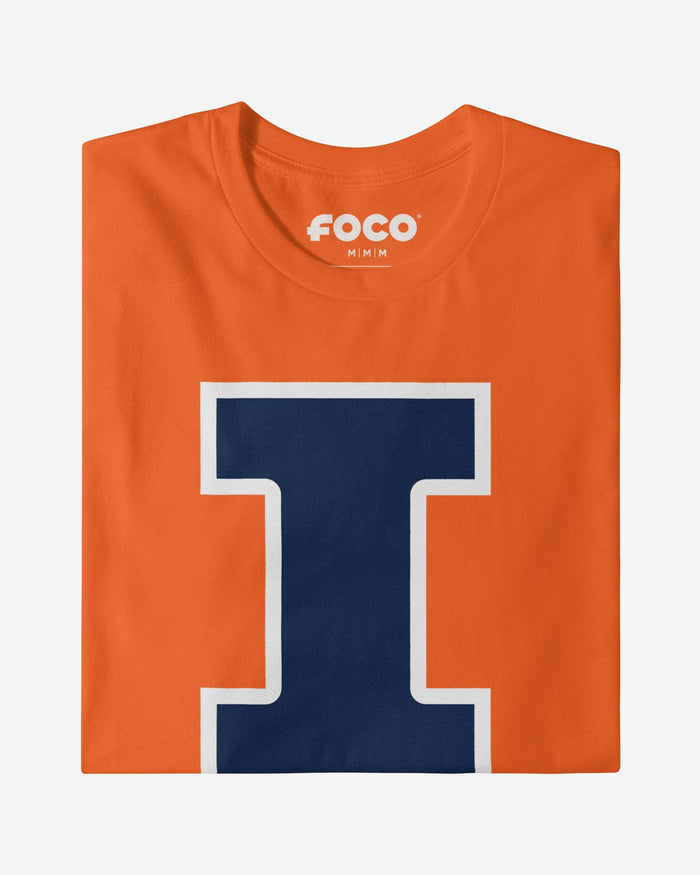 Illinois Fighting Illini Primary Logo T-Shirt FOCO - FOCO.com