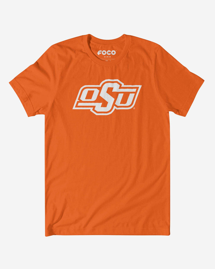 Oklahoma State Cowboys Primary Logo T-Shirt FOCO Orange S - FOCO.com