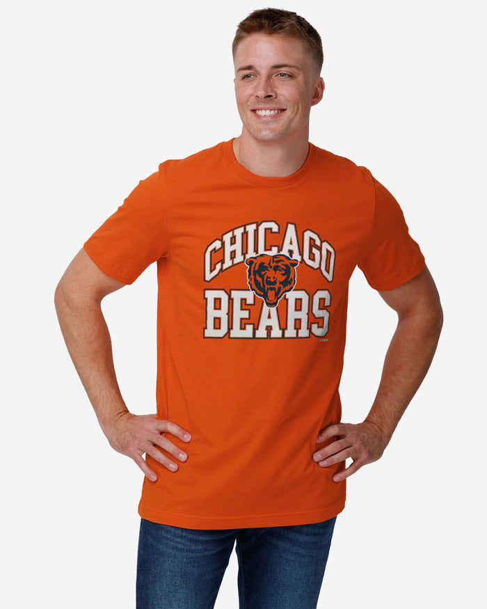 Chicago Bears Arched Wordmark T-Shirt FOCO - FOCO.com
