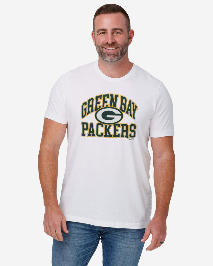 Green Bay Packers Arched Wordmark T-Shirt FOCO - FOCO.com