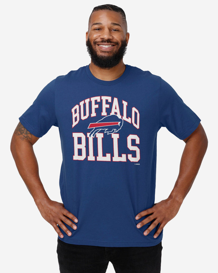 Buffalo Bills Arched Wordmark T-Shirt FOCO - FOCO.com