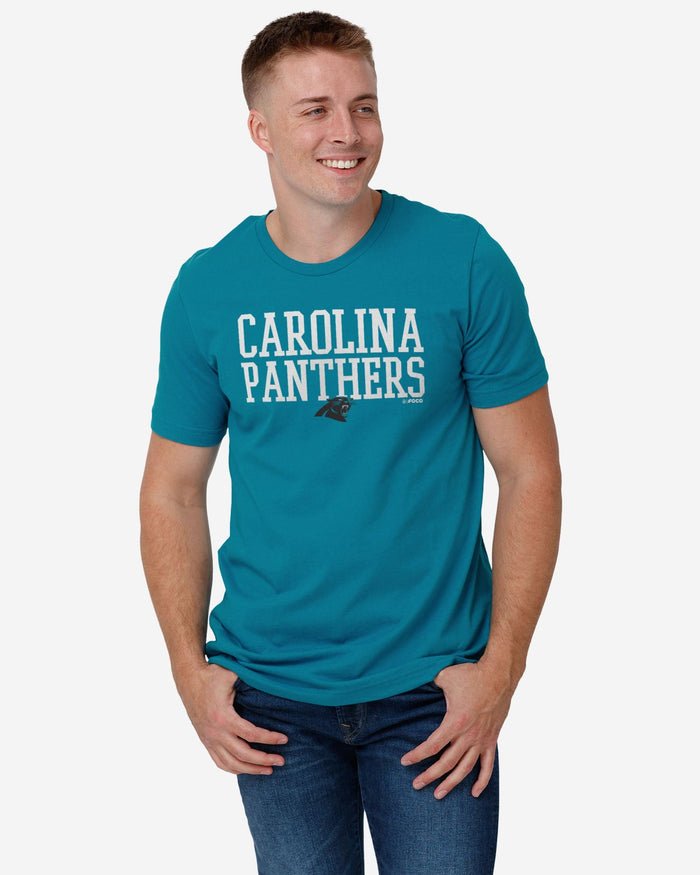 Carolina Panthers Bold Wordmark T-Shirt FOCO - FOCO.com