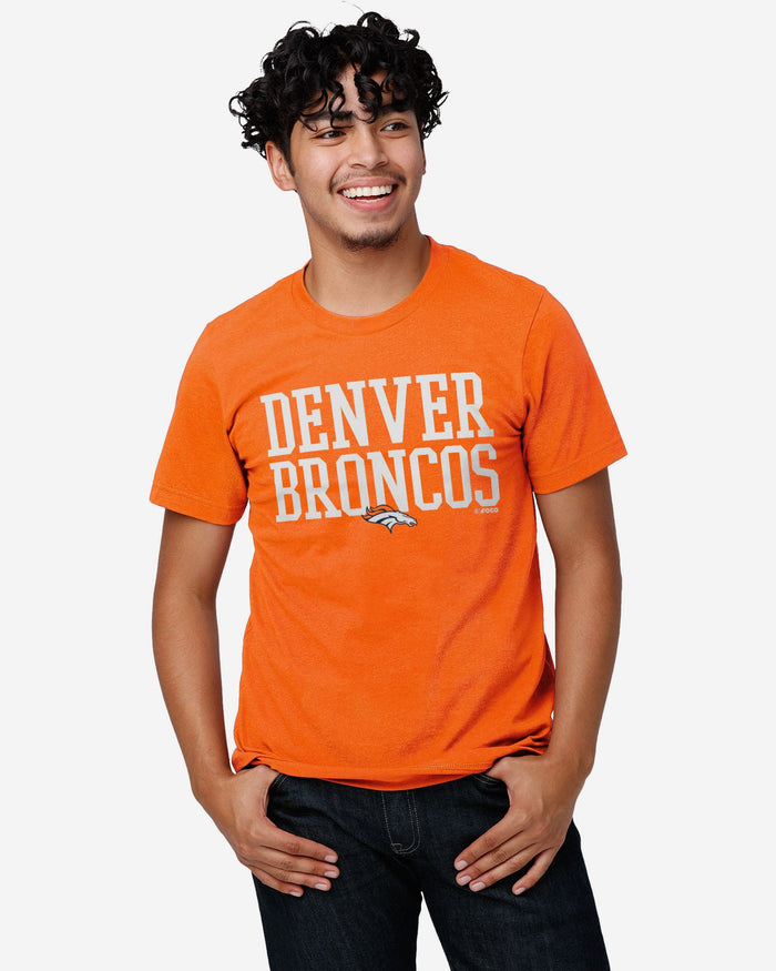 Denver Broncos Bold Wordmark T-Shirt FOCO - FOCO.com