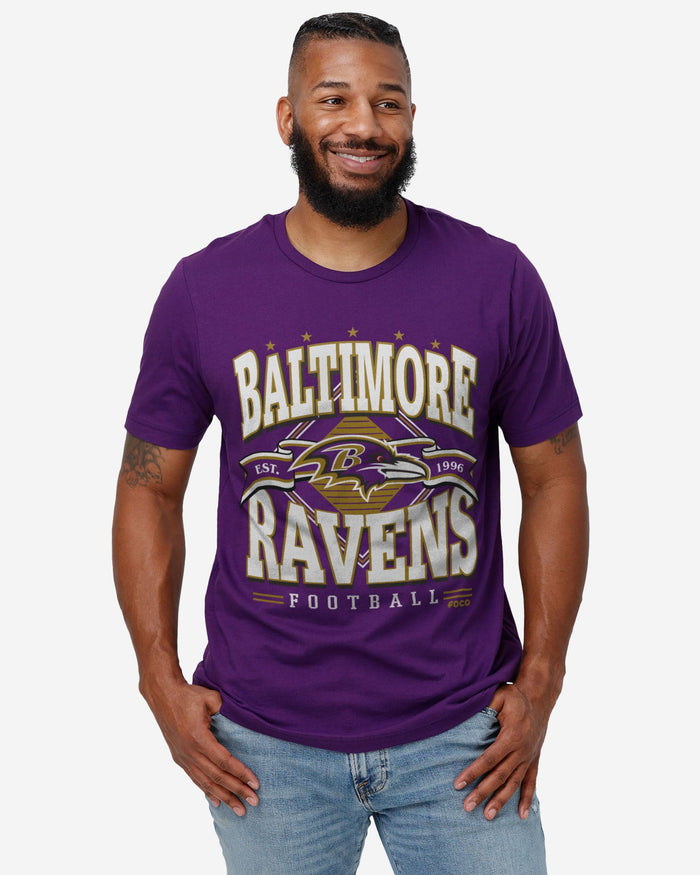 Baltimore Ravens Established Banner T-Shirt FOCO - FOCO.com