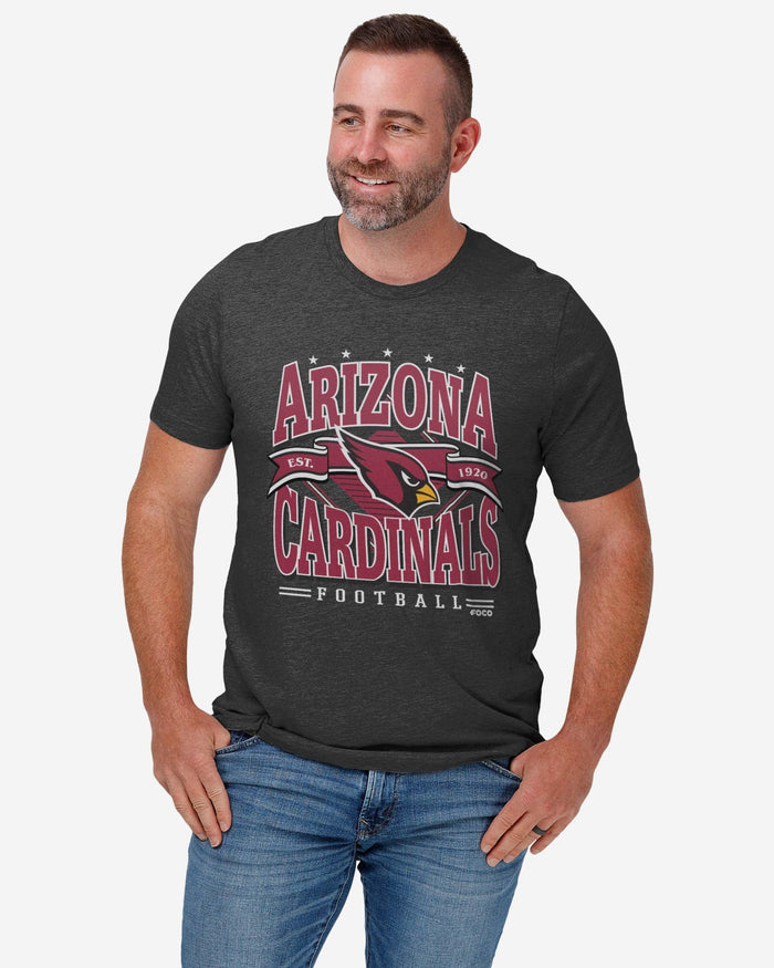 Arizona Cardinals Established Banner T-Shirt FOCO - FOCO.com