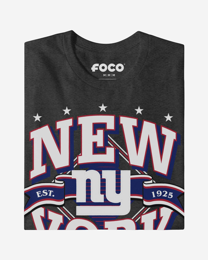 New York Giants Established Banner T-Shirt FOCO - FOCO.com