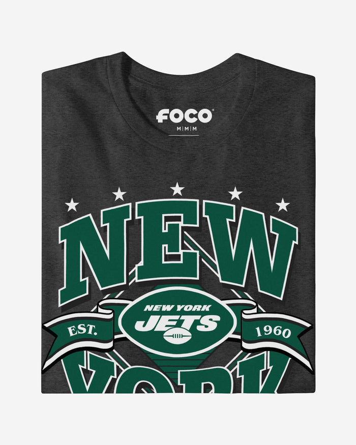 New York Jets Established Banner T-Shirt FOCO - FOCO.com
