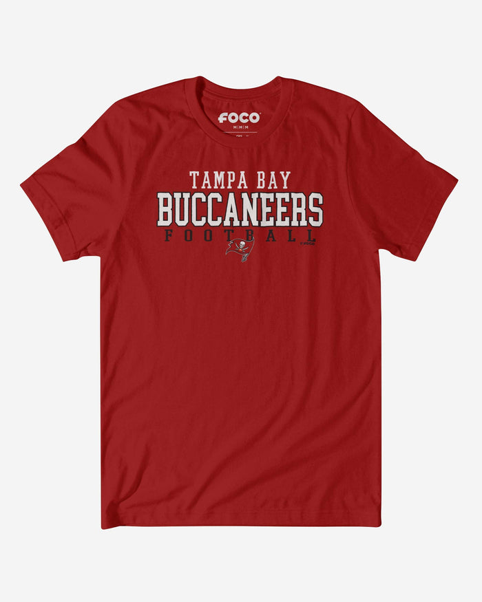 Tampa Bay Buccaneers Football Wordmark T-Shirt FOCO S - FOCO.com