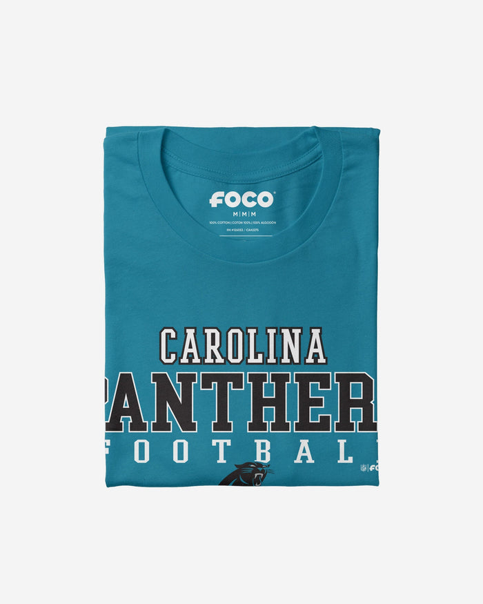 Carolina Panthers Football Wordmark T-Shirt FOCO - FOCO.com