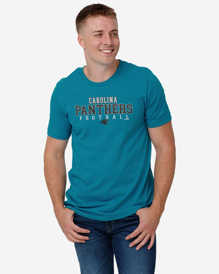 Carolina Panthers Football Wordmark T-Shirt FOCO - FOCO.com