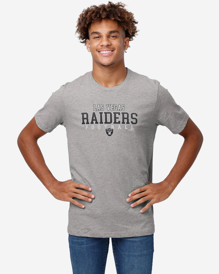 Las Vegas Raiders Football Wordmark T-Shirt FOCO - FOCO.com