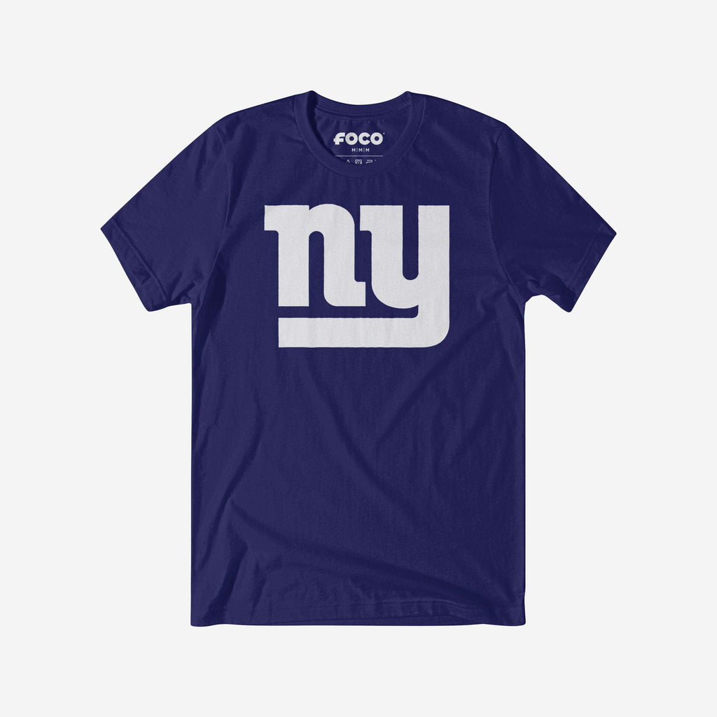 New York Giants Primary Logo T-Shirt FOCO Team Navy S - FOCO.com