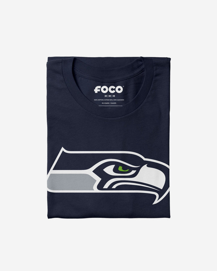 Seattle Seahawks Primary Logo T-Shirt FOCO - FOCO.com